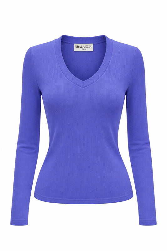   Bluzka Model Zuri 510512639 Atrament - LaBalancia 