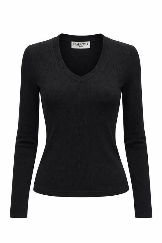   Bluzka Model Zuri 510510653 Black - LaBalancia 