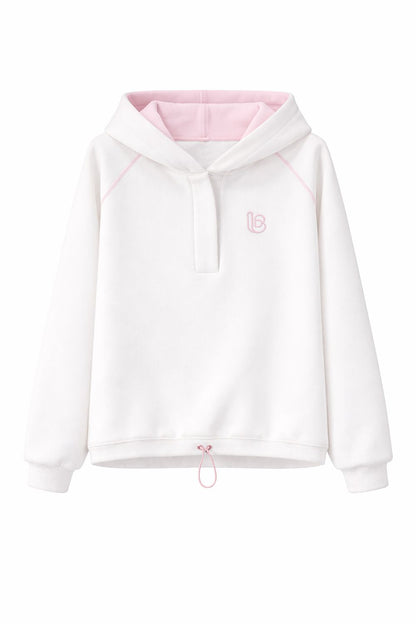   Bluza Damska Model Loom 498371743 Ecru/Pink - LaBalancia 