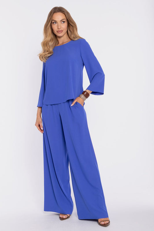   Bluzka Model MOE905 Blue - Moe 