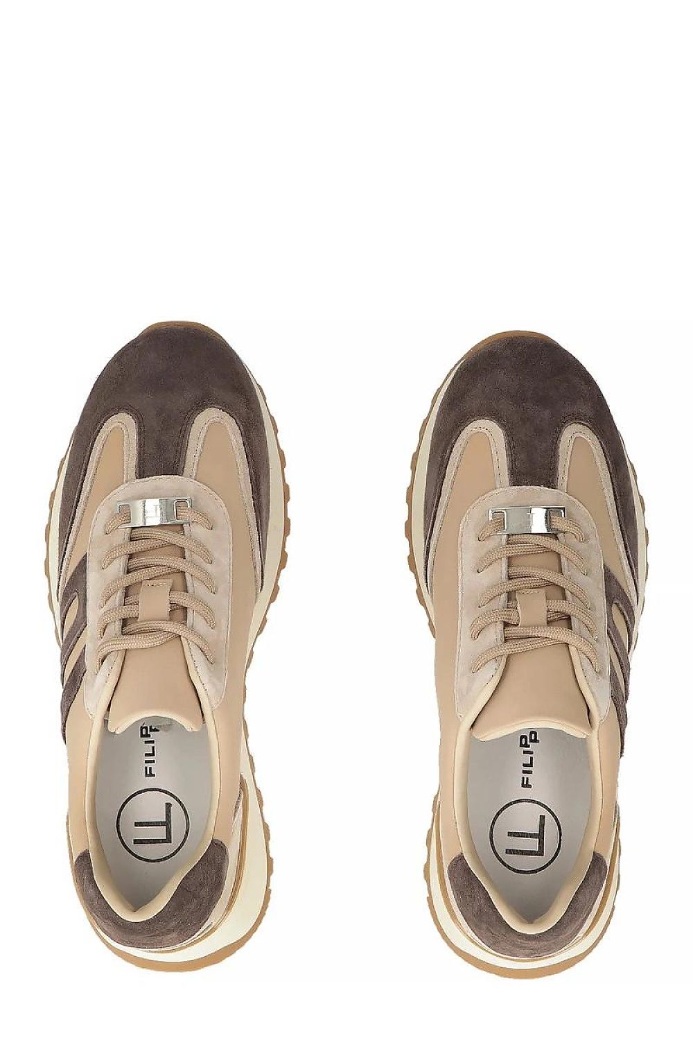   Buty Sportowe Model Filippo DP7733/26 BE Beige - Solea 
