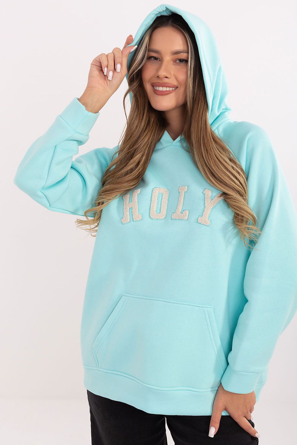   Bluza Damska Model RV-BL-A1082.24 Mint - Rue Paris 