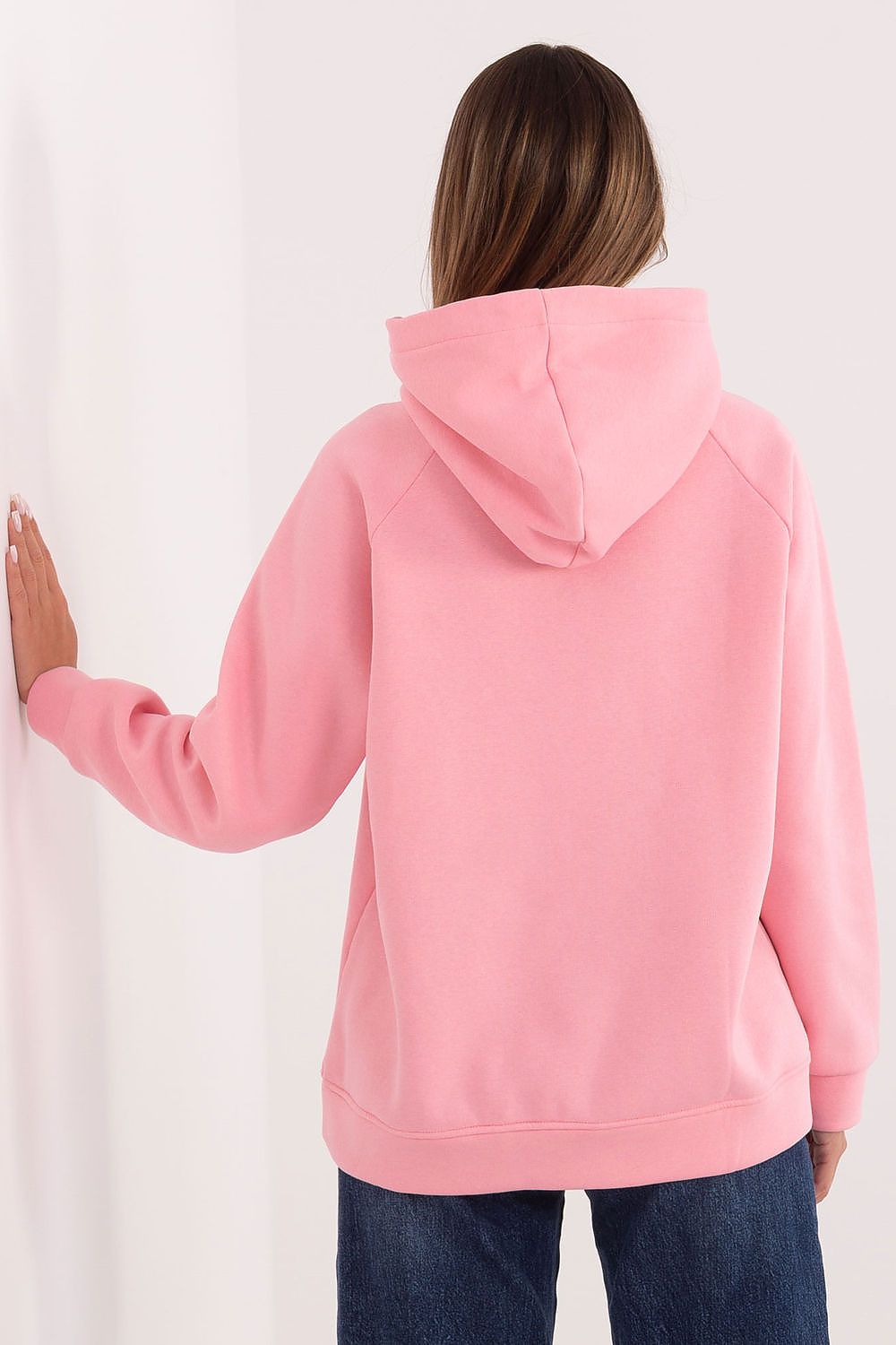   Bluza Damska Model RV-BL-A1082.10 Light Pink - Rue Paris 