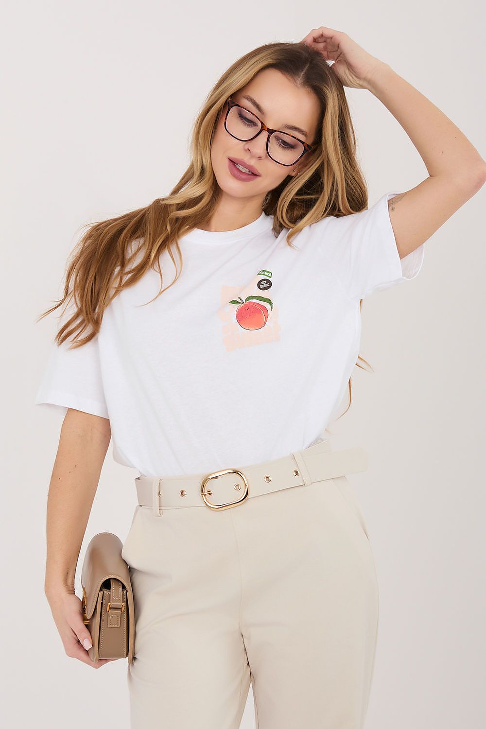   Tshirt Damski Model D12022AJ02645AD White - Sublevel 