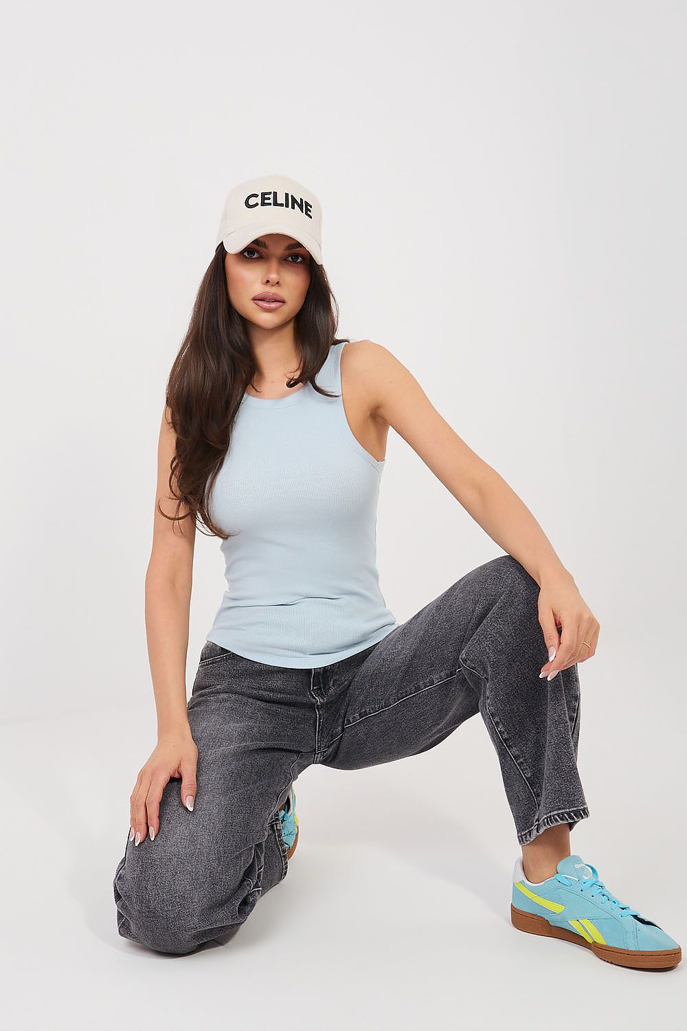  Koszulka Top Model D16005AH02661B Light Blue - Sublevel 