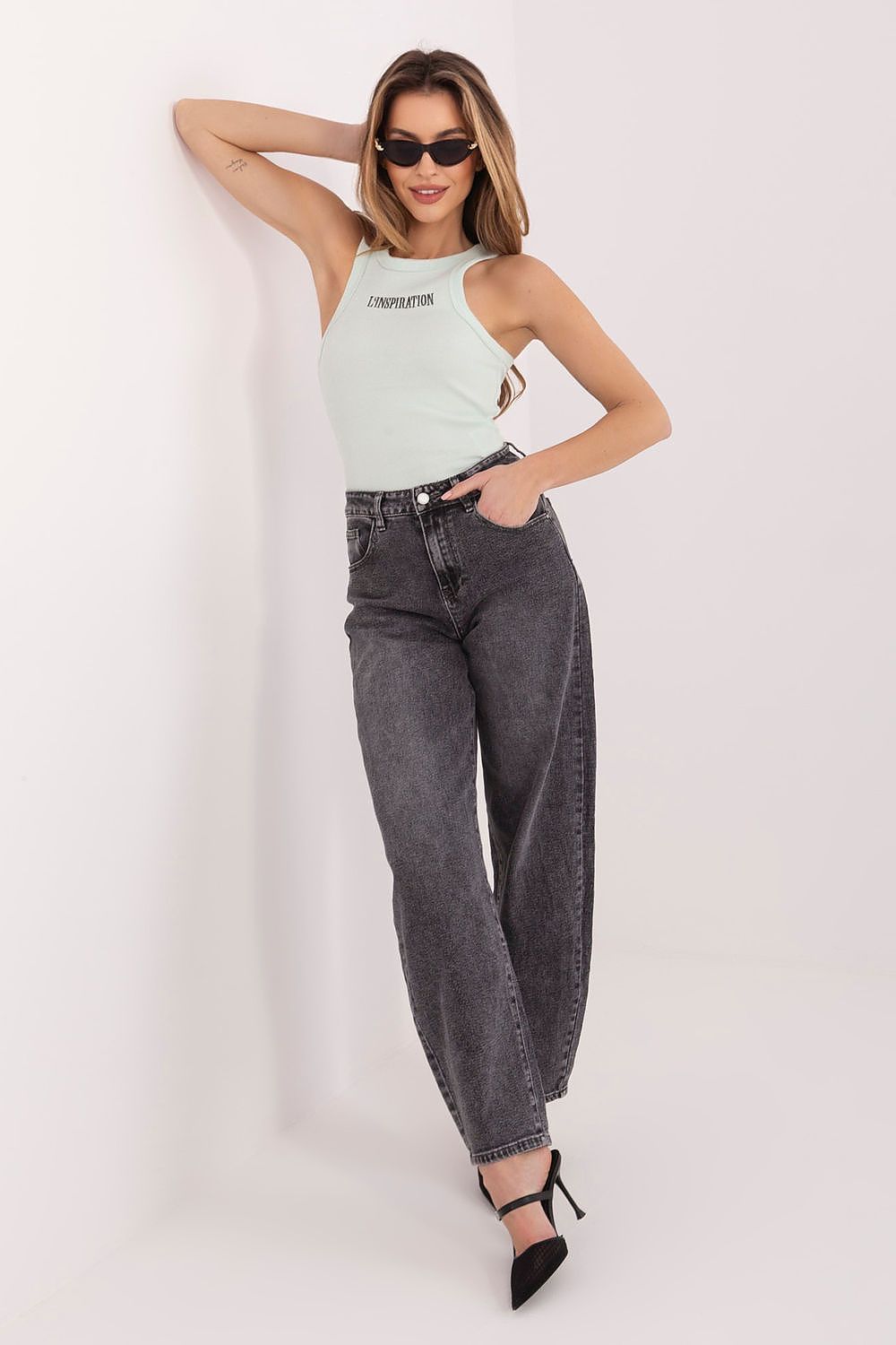  Koszulka Top Model D16005AH02704B Mint - Sublevel 