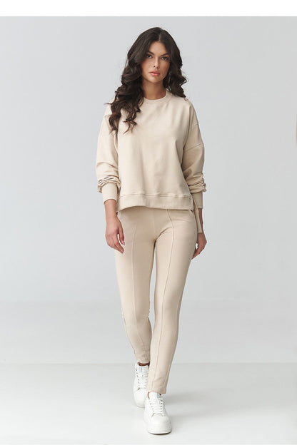  Spodnie Komplet Model M917 Light Beige - Makadamia 