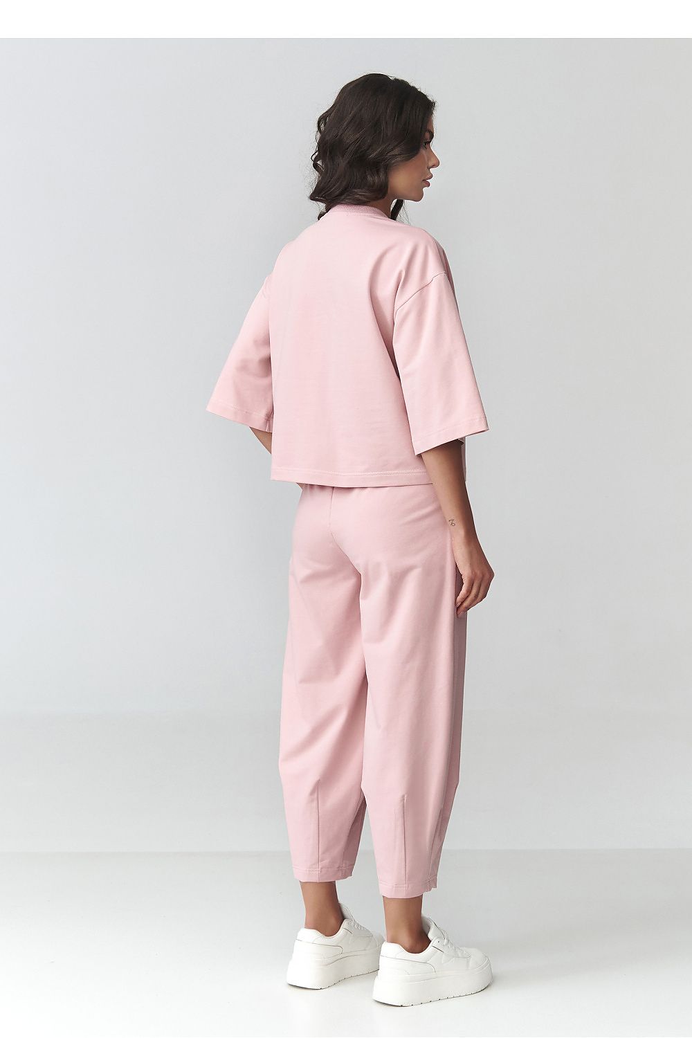  Spodnie Komplet Model M916 Powder Pink - Makadamia 