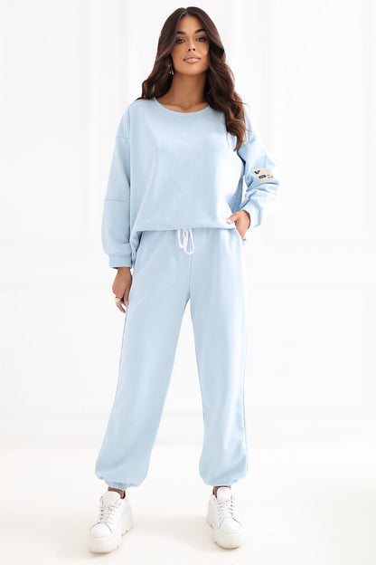  Spodnie Komplet Model RV-KMPL-A1279.82 Light Blue - Rue Paris 