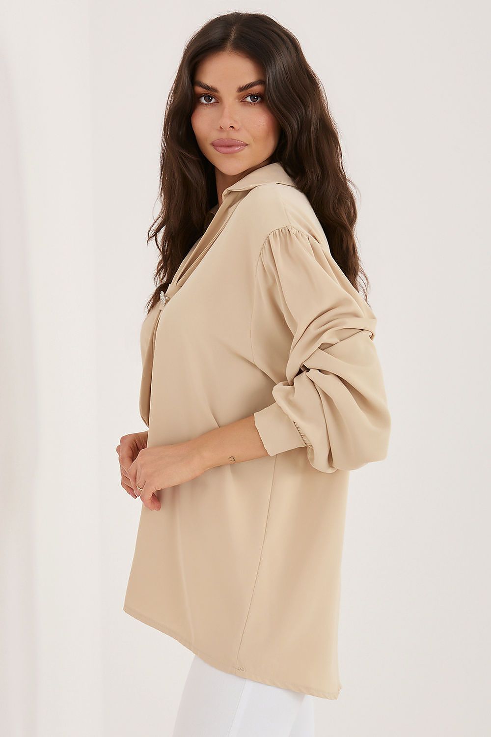   Bluzka Model IT-BZ-28913-1.92 Beige - Factory Price 