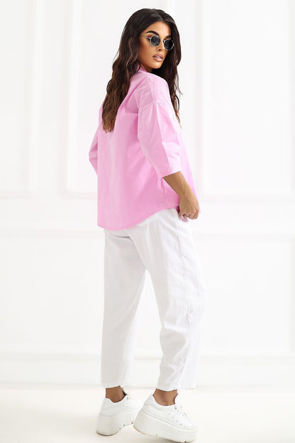   Koszula Damska Model IT-KS-97526.14 Pink - Factory Price 