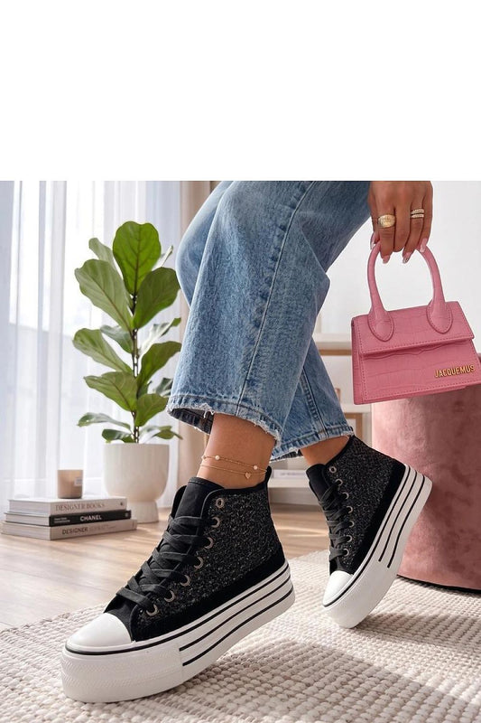   Trampki Model Piper LSK-7 Black - Solea 