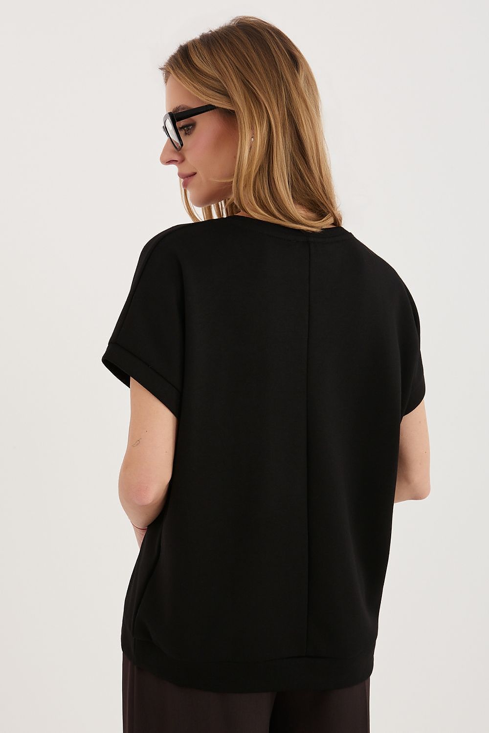   Bluzka Model RV-BZ-A1258.00 Black - Relevance 