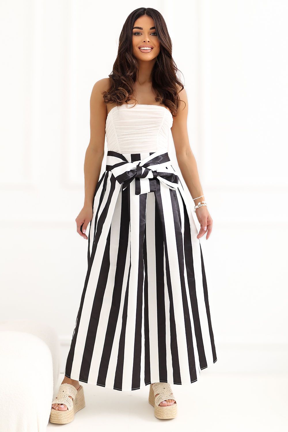  Spódnica Model IT-SD-97576-1.18P White/Black - Factory Price 