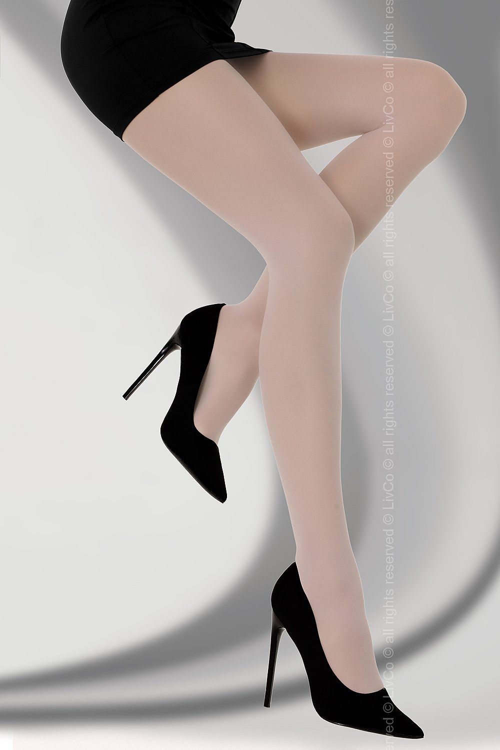   Rajstopy Model Marcela 40 DEN Dusty Rose  - Livia Corsetti Fashion 
