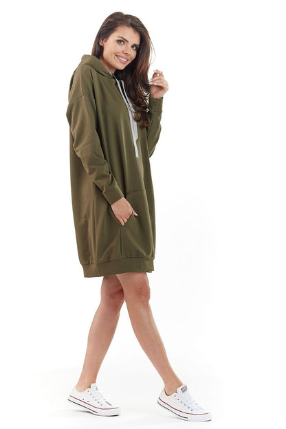   Bluza Damska Model A212 Khaki - awama 