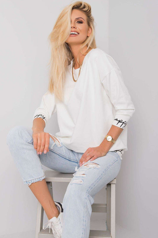   Bluza Damska Model RV-BL-5978.06P Ecru - Relevance 