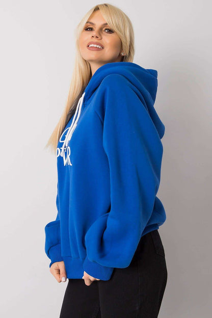   Bluza Damska Model EM-BL-651/3.39X Cobalt - Ex Moda 