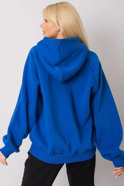  Bluza Damska Model EM-BL-651/3.39X Cobalt - Ex Moda 