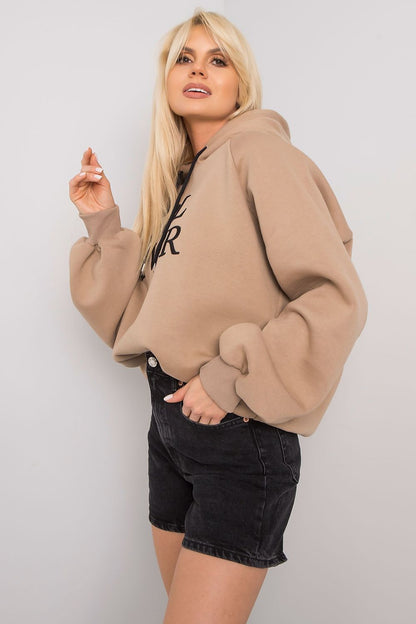   Bluza Damska Model EM-BL-651/3.39X Dark Beige - Ex Moda 