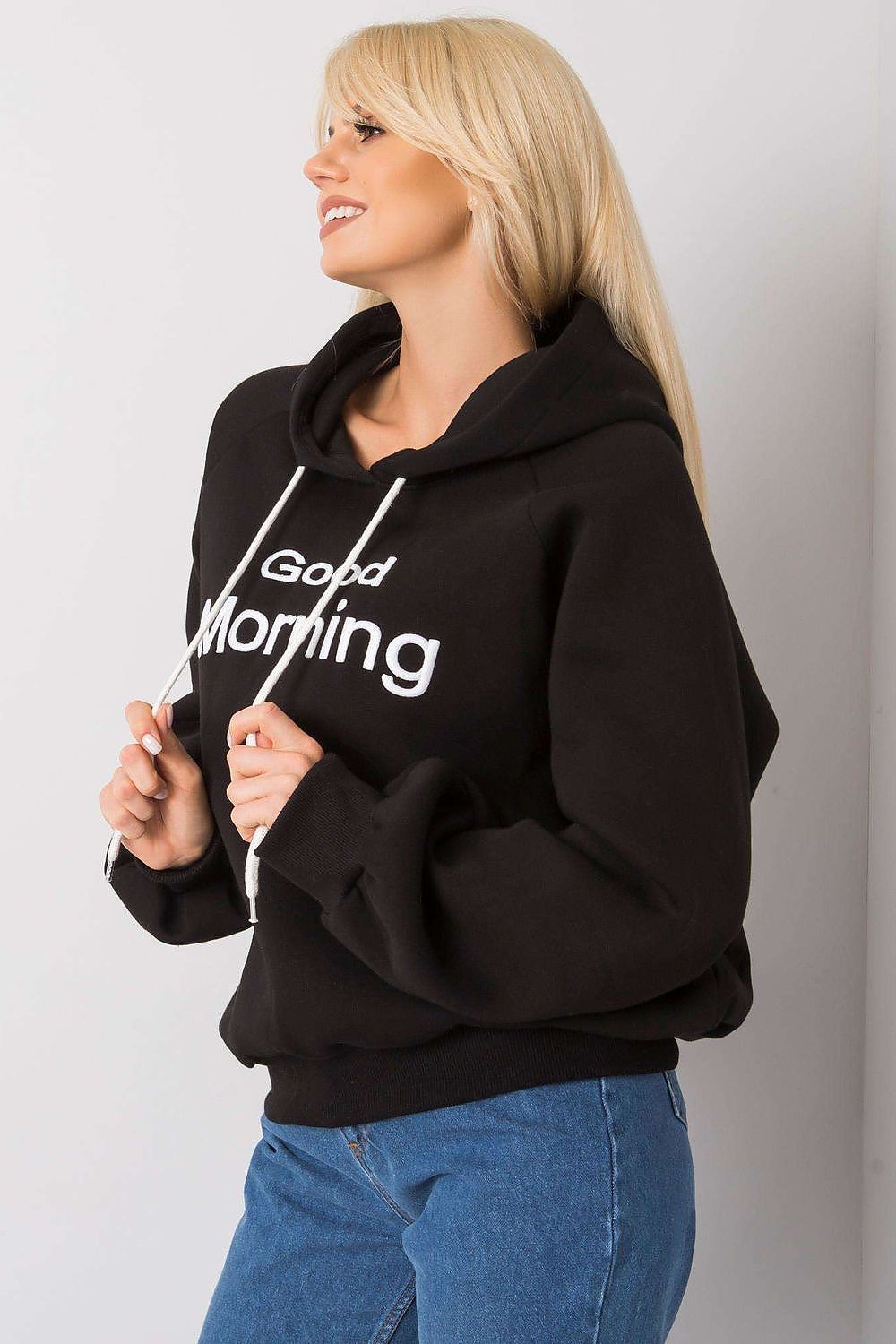   Bluza Damska Model EM-BL-651/1.21X Black - Ex Moda 