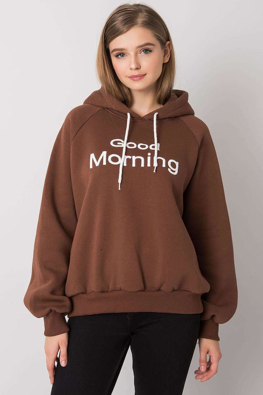   Bluza Damska Model EM-BL-651/1.21X Brown - Ex Moda 