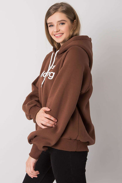   Bluza Damska Model EM-BL-651/1.21X Brown - Ex Moda 