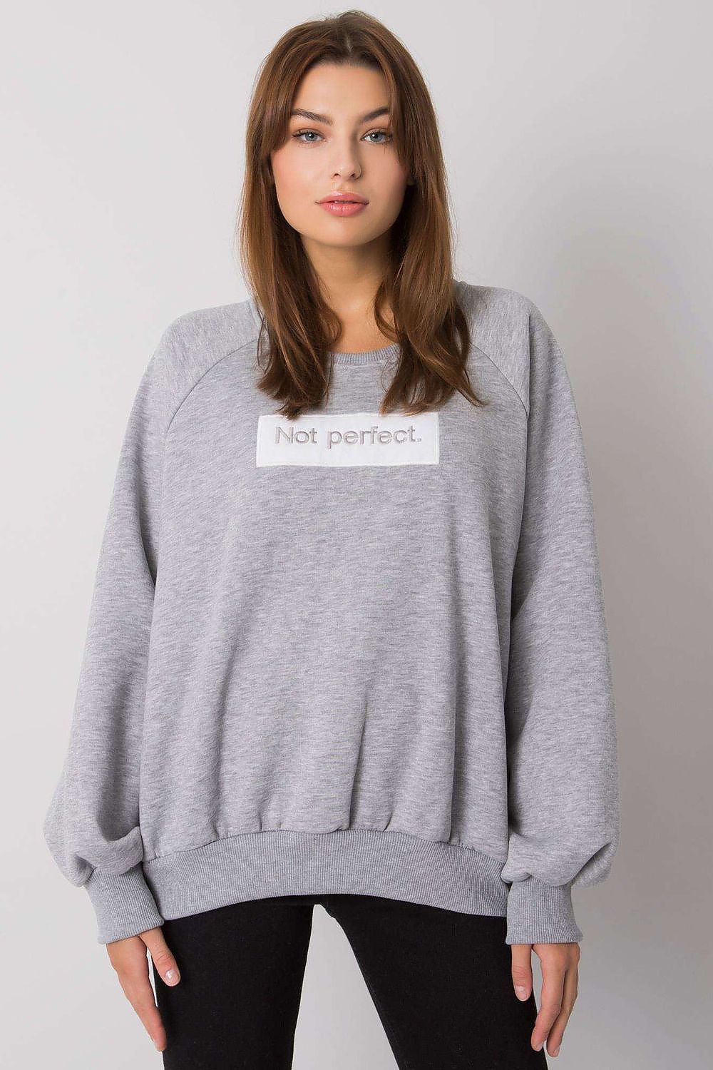   Bluza Damska Model EM-BL-652.13P Grey - Ex Moda 