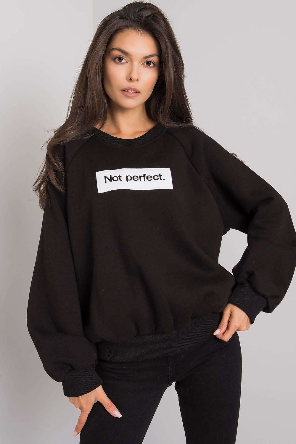   Bluza Damska Model EM-BL-652.13P Black - Ex Moda 