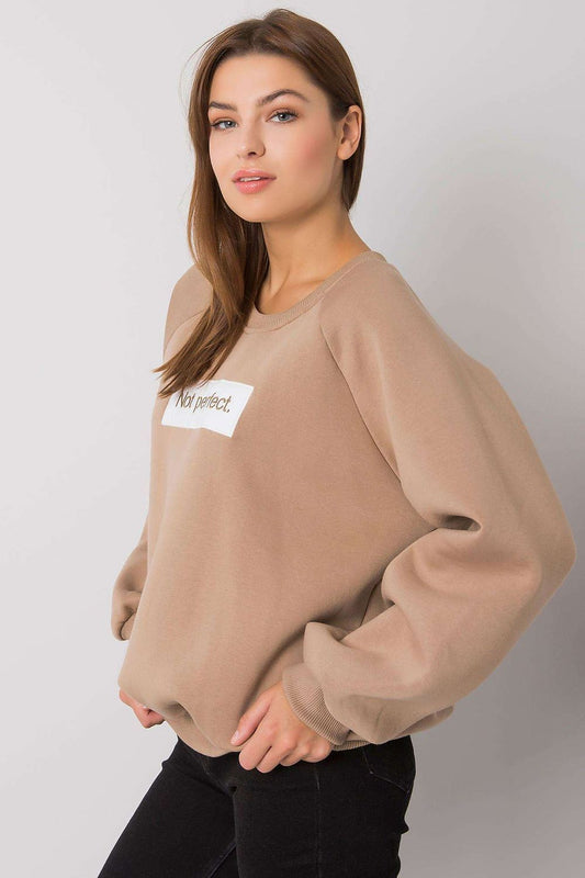   Bluza Damska Model EM-BL-652.13P Beige - Ex Moda 