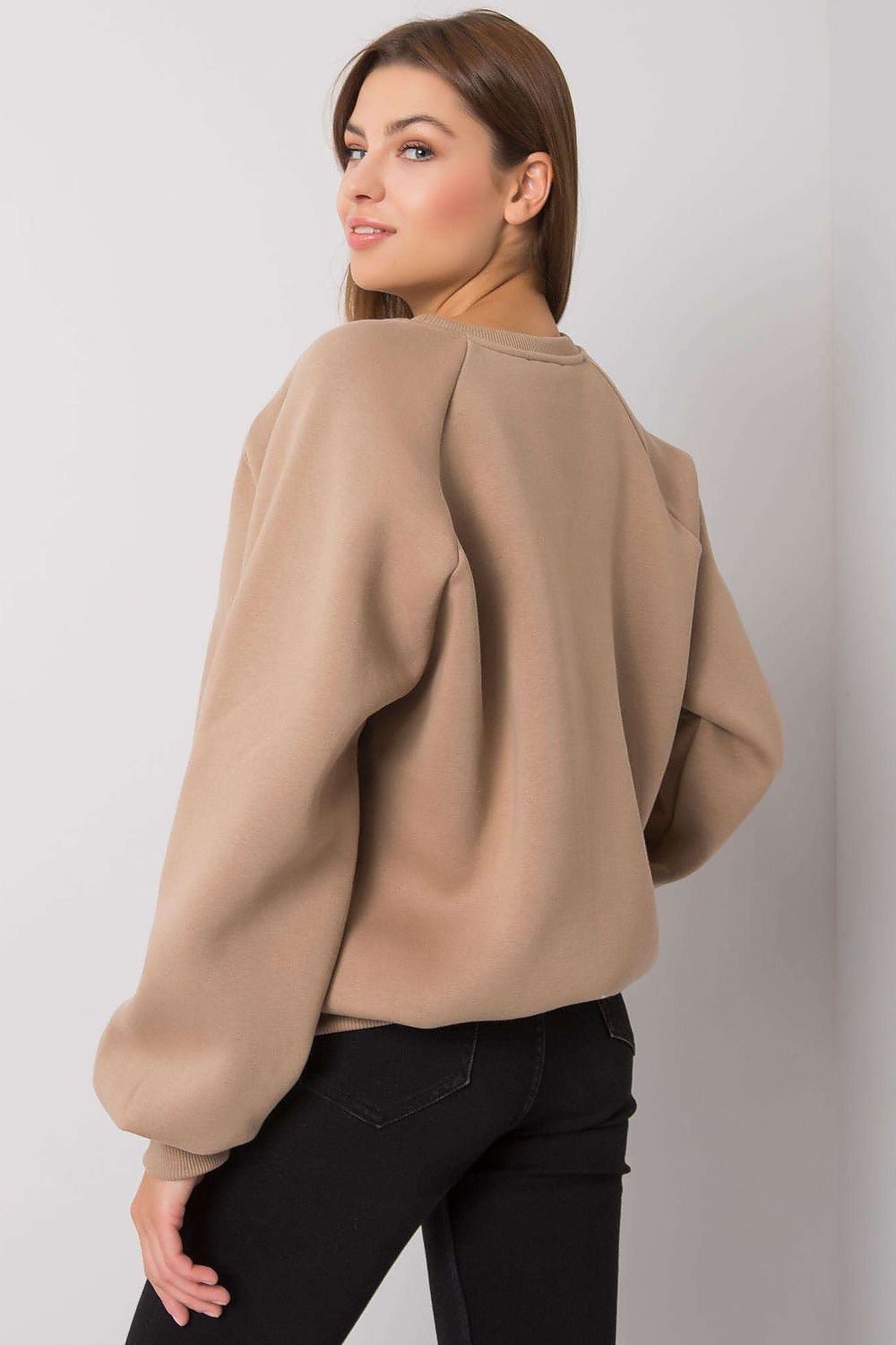   Bluza Damska Model EM-BL-652.13P Beige - Ex Moda 