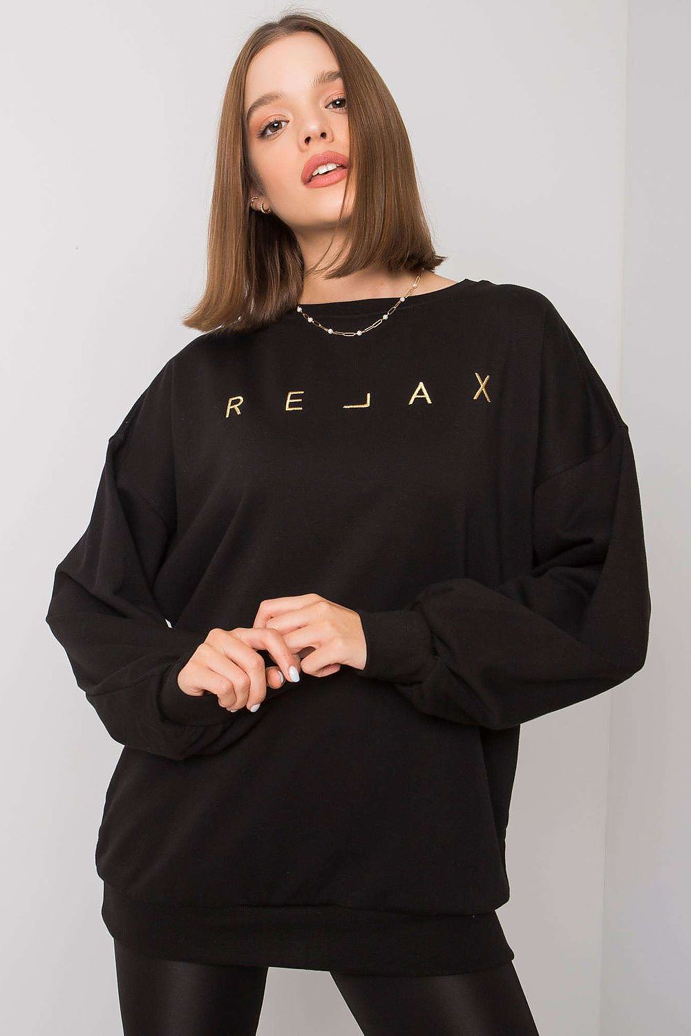   Bluza Damska Model EM-BL-536/2.04 Black - Ex Moda 