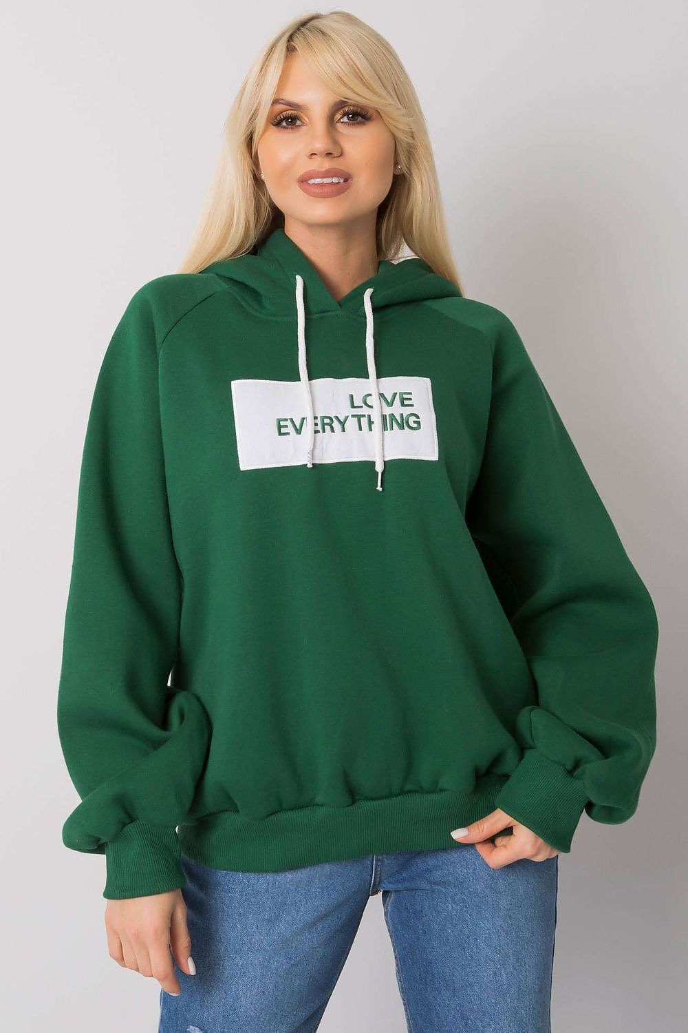   Bluza Damska Model EM-BL-651/2.41X Dark Green - Ex Moda 