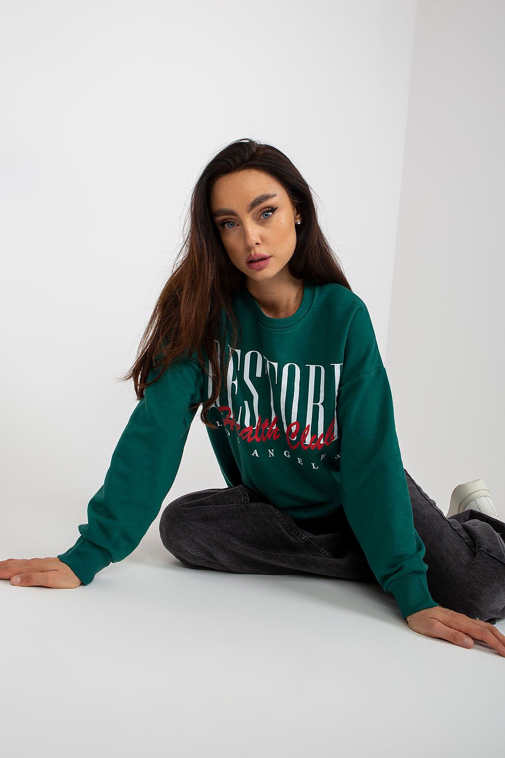   Bluza Damska Model EM-BL-7886.88 Dark Green - EM 
