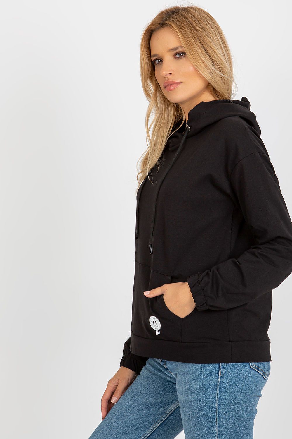   Bluza Damska Model RV-BL-8655.00P Black - Relevance 